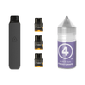 Steel Grey #4 Freezy Grape Airscream Pro LITE Device, Refillable Pods and E - Liquid Bundle | Airscream AirsPops | Shop Buy Online | Cape Town, Joburg, Durban, South Africa