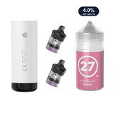 Storm Grey AirsPops XL device, two refillable pods and 313 #27 Guava e-liquid