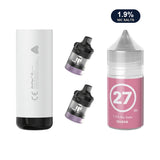 AirsPops XL refill bundle: Storm Grey device, two refillable pods and 313 Guava 1.9% e-liquid