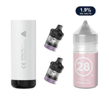 AirsPops XL refill bundle: Storm Grey device, two refillable pods and 313 Bubblegum 1.9% e-liquid