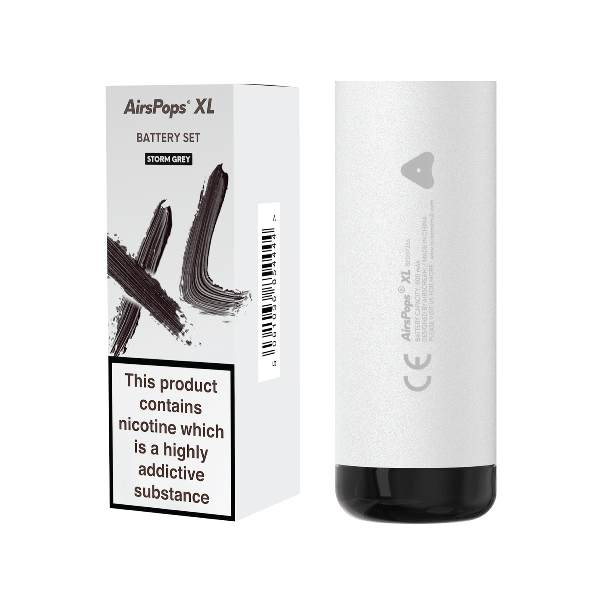 Storm Grey AirsPops XL Device | Airscream AirsPops | Shop Buy Online | Cape Town, Joburg, Durban, South Africa