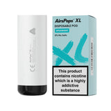 Storm Grey AirsPops XL device with Spearmint prefilled pod box