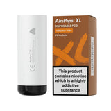 Storm Grey AirsPops XL device with Virginia Toba prefilled pod box