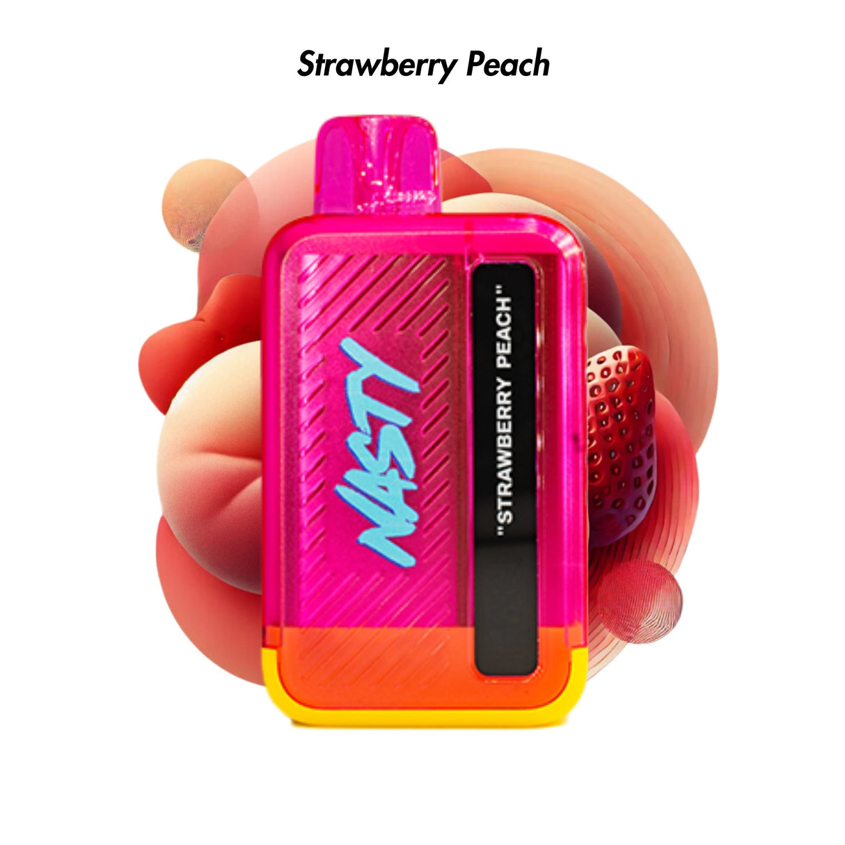 Strawberry Peach 🆕 Nasty Bar 9000 Disposable Vape - 5% | NASTY | Shop Buy Online | Cape Town, Joburg, Durban, South Africa