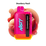 Strawberry Peach 🆕 Nasty Bar 9000 Disposable Vape - 5% | NASTY | Shop Buy Online | Cape Town, Joburg, Durban, South Africa