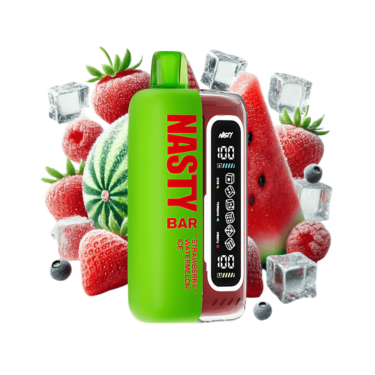 Strawberry Watermelon Ice Nasty Bar XL 20k Disposable Vape - 5% | NASTY | Shop Buy Online | Cape Town, Joburg, Durban, South Africa