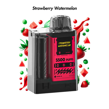 Strawberry Watermelon Vapengin 5500 Puffs Disposable Vape - 5% | Vapengin | Shop Buy Online | Cape Town, Joburg, Durban, South Africa