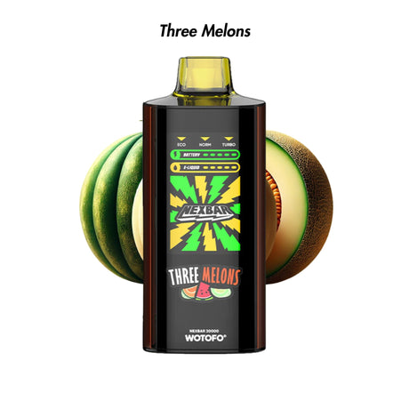 Three Melons Wotofo Nexbar 20000 Disposable Vape - 5% | Wotofo | Shop Buy Online | Cape Town, Joburg, Durban, South Africa