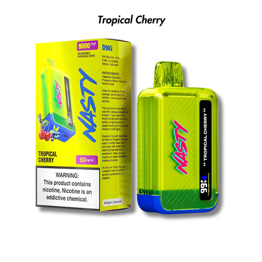 Tropical Cherry 🆕 Nasty Bar 8500/9000 Disposable Vape - 5% | NASTY | Shop Buy Online | Cape Town, Joburg, Durban, South Africa