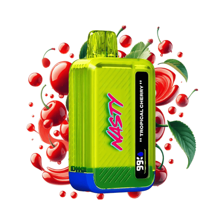 Tropical Cherry Nasty Bar 9k Disposable Vape - 5% | NASTY | Shop Buy Online | Cape Town, Joburg, Durban, South Africa