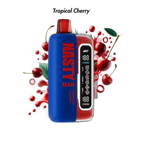 Tropical Cherry Nasty Bar XL 20000 Disposable Vape - 5% | NASTY | Shop Buy Online | Cape Town, Joburg, Durban, South Africa