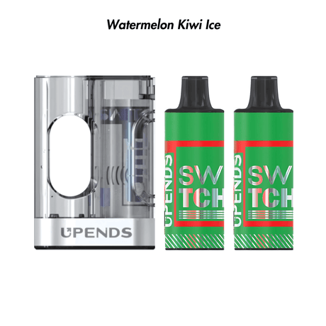 Watermelon Kiwi Ice Upends Switch Device & Prefilled Disposable Pods Bundle | Upends | Shop Buy Online | Cape Town, Joburg, Durban, South Africa