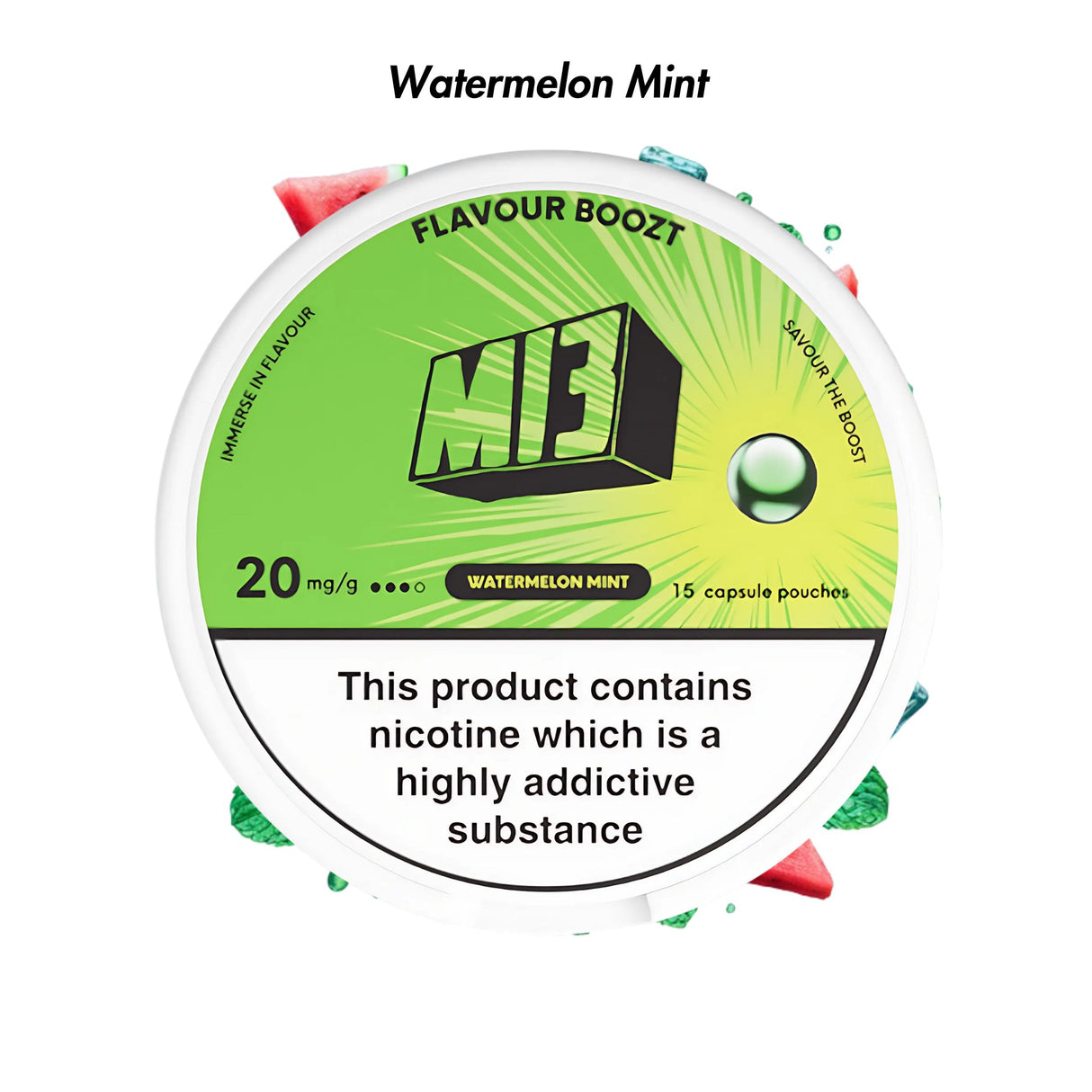 Watermelon Mint Airscream M13 Nicotine Pouches - 20mg | Airscream AirsPops | Shop Buy Online | Cape Town, Joburg, Durban, South Africa