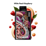 White Peach Raspberry Nasty Bar DRG:ON 25k Disposable Vape - 5% | NASTY | Shop Buy Online | Cape Town, Joburg, Durban, South Africa