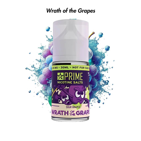 Wrath of the Grapes Prime Nicotine Salts E - Liquid 30ml - 2.5% | Prime | Shop Buy Online | Cape Town, Joburg, Durban, South Africa