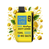 Zesty Lemon Airscream AirsPops ONE USE 15ml XV Disposable Vape - 5% | Airscream AirsPops | Shop Buy Online | Cape Town, Joburg, Durban, South Africa