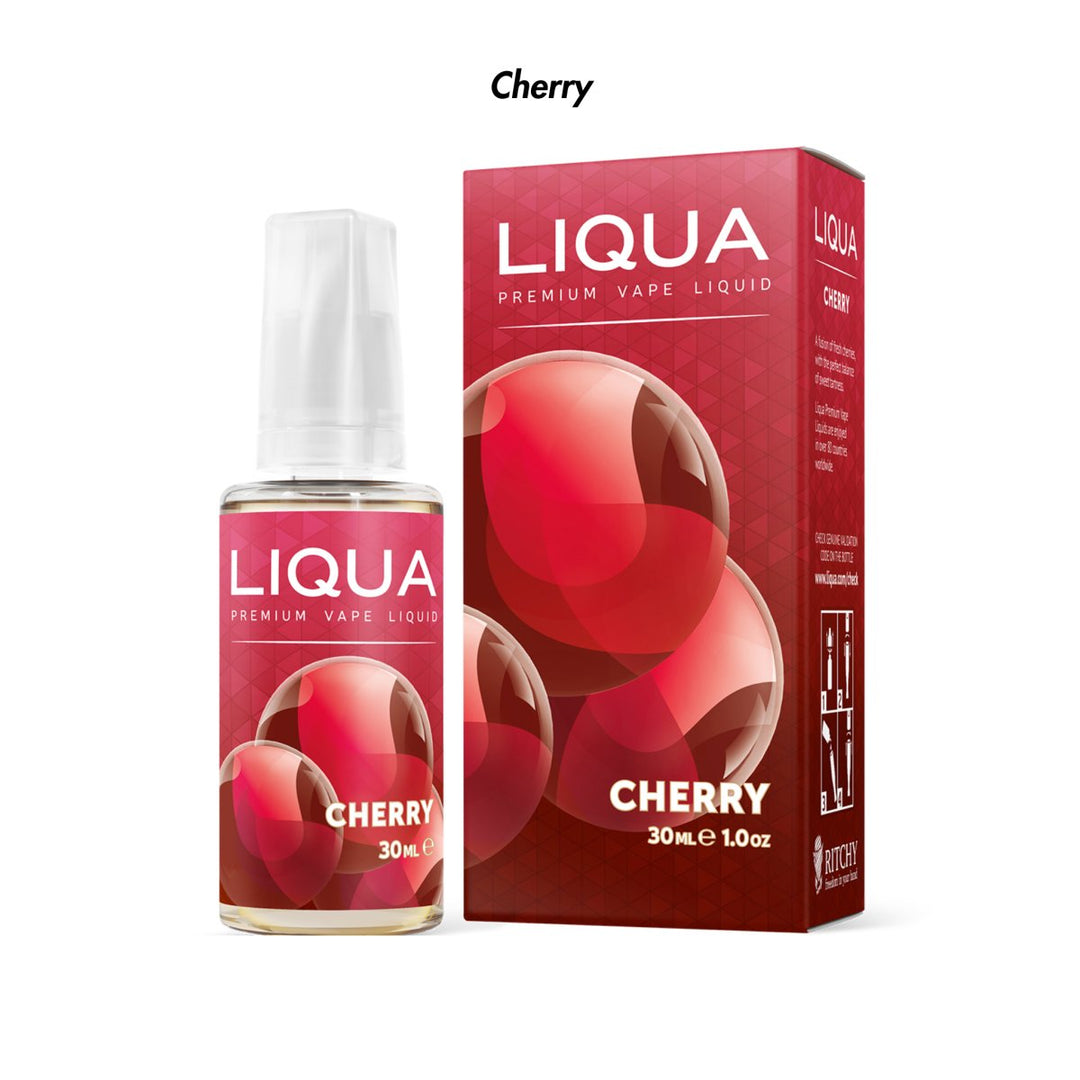 Cherry Liqua Elements E-Liquid 30ml - 0.0% | LIQUA Elements | Shop Buy Online | Cape Town, Joburg, Durban, South Africa
