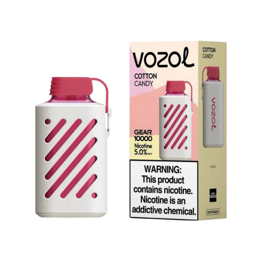 Cotton Candy Vozol Gear 10000 Puff Disposable - 5% | Vozol | Shop Buy Online | Cape Town, Joburg, Durban, South Africa