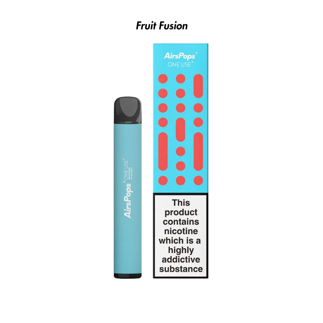 Fruit Fusion Airscream AirsPops ONE USE 3ml - 5.0% | Airscream AirsPops | Shop Buy Online | Cape Town, Joburg, Durban, South Africa