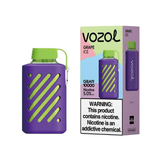 Grape Ice Vozol Gear 10000 Puff Disposable - 5% | Vozol | Shop Buy Online | Cape Town, Joburg, Durban, South Africa