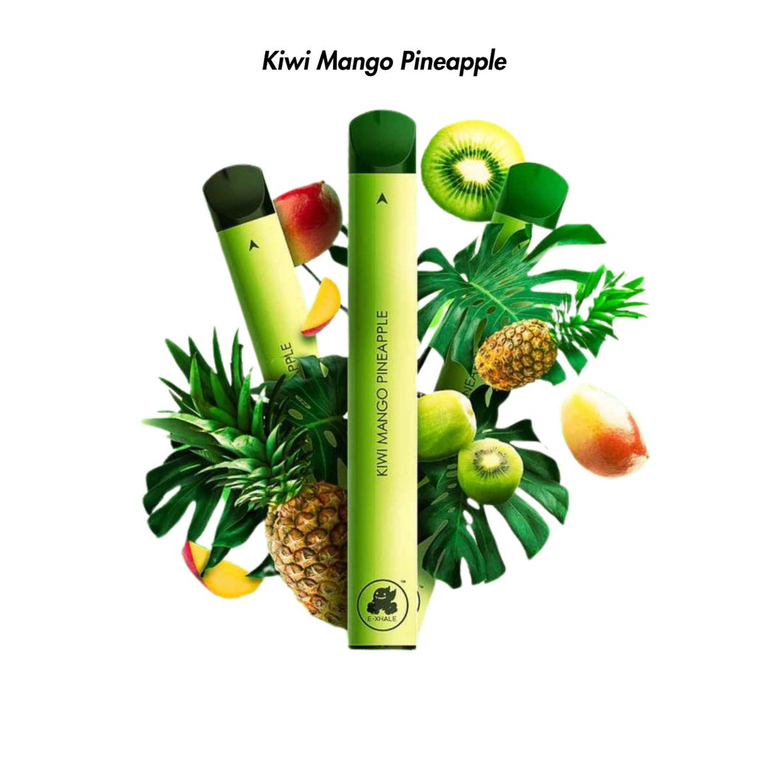 Kiwi Mango Pineapple Exhale 900 Puffs Disposable - 5% | E-xhale | Shop Buy Online | Cape Town, Joburg, Durban, South Africa