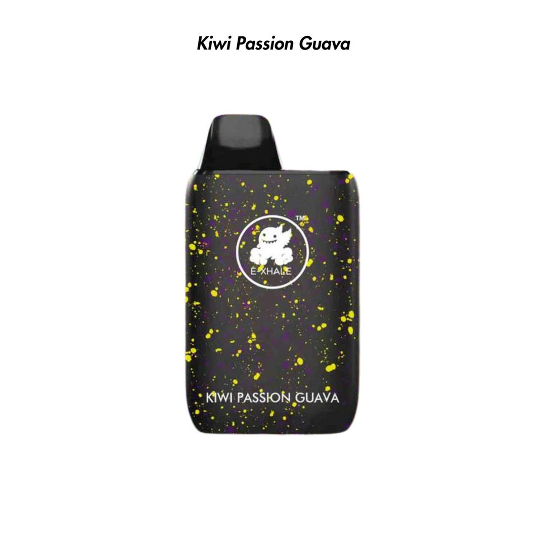 Kiwi Passion Guava Exhale 10k 6000 Puffs Disposable - 3.0% | Smoke Organic Store | SAs Premier Online Vape Shop | Shop Buy Online | Cape Town, Joburg, Durban, South Africa
