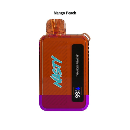 Mango Peach Nasty Bar 10000 Disposable Vape - 5% | NASTY | Shop Buy Online | Cape Town, Joburg, Durban, South Africa