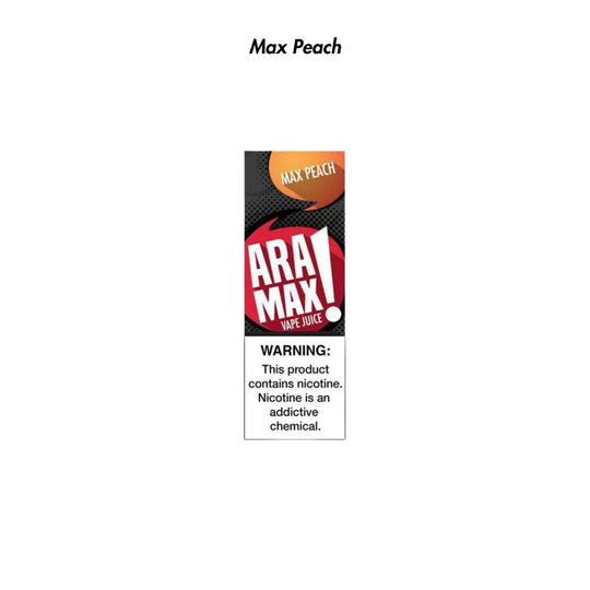 Max Peach ARAMAX E-Liquid 60ml - 0.0% | ARAMAX | Shop Buy Online | Cape Town, Joburg, Durban, South Africa
