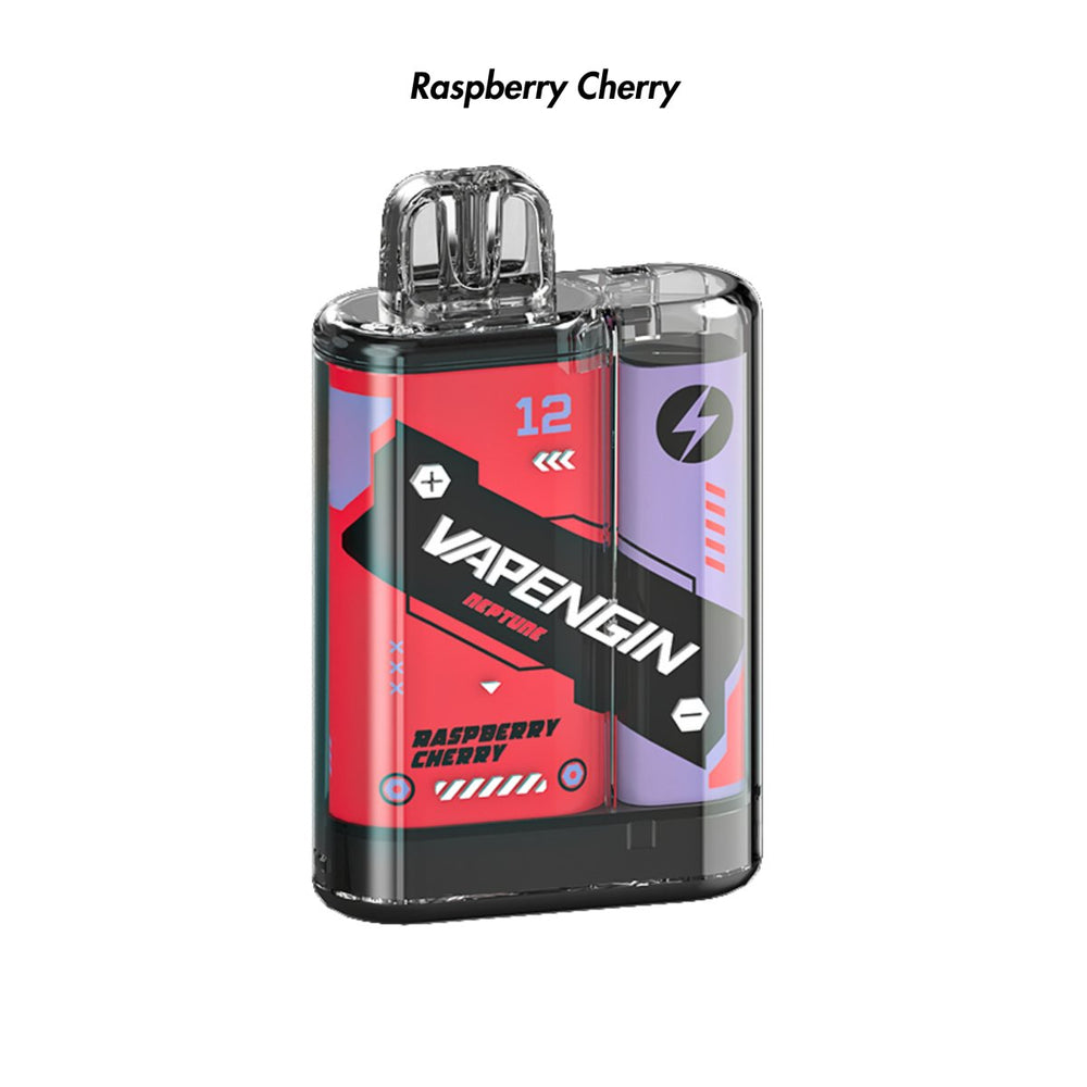 Raspberry Cherry Vapengin Neptune 8000 Puff Disposable - 5% | Vapengin | Shop Buy Online | Cape Town, Joburg, Durban, South Africa