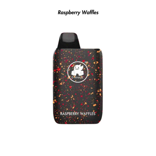 Raspberry Waffles Exhale 10k 6000 Puffs Disposable - 3.0% | Smoke Organic Store | SAs Premier Online Vape Shop | Shop Buy Online | Cape Town, Joburg, Durban, South Africa