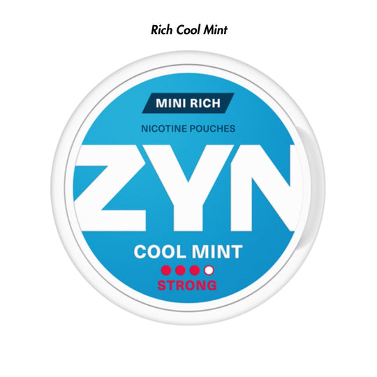 Rich Cool Mint ZYN Mini Nicotine Pouches - Strong | ZYN | Shop Buy Online | Cape Town, Joburg, Durban, South Africa